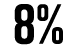 8%