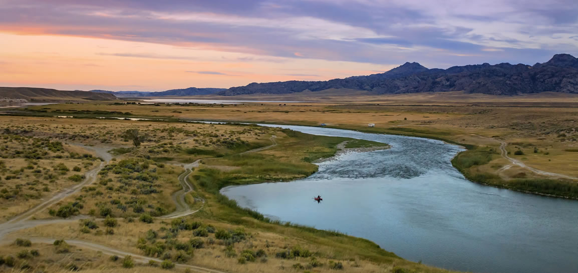 Miracle Mile in Carbon County, Wyoming